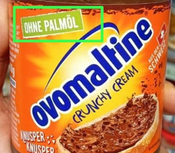 Palm oil free Ovomaltine
