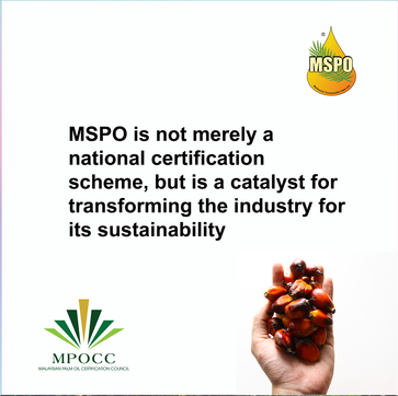 palm oil Malaysia MSPO