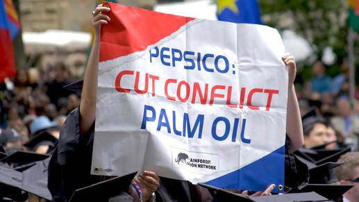 Pepsico palm oil protests